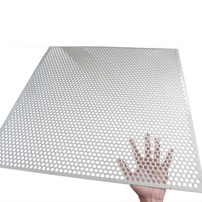 Perforated Technique Outdoor Round Punching Hole Metal Sheet Perfect for Building Screen