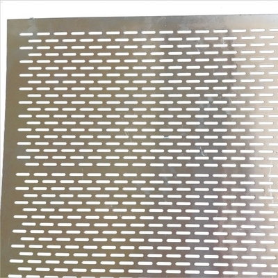 Perforated Technique Outdoor Round Punching Hole Metal Sheet Perfect for Building Screen