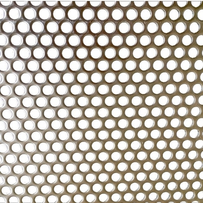 Decoiling Processing Service Decorative Punching Plate Aluminum Perforated Metal Panels for Curtain Wall