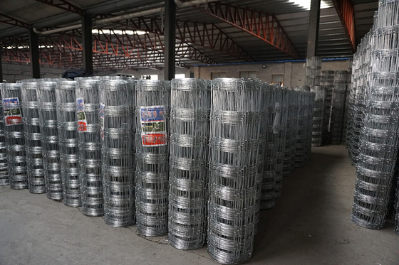 Farm Fortress Field Fence for Durable Agricultural and Ranch Protection Roll Length 50m Vertical Wire Spacing 15cm