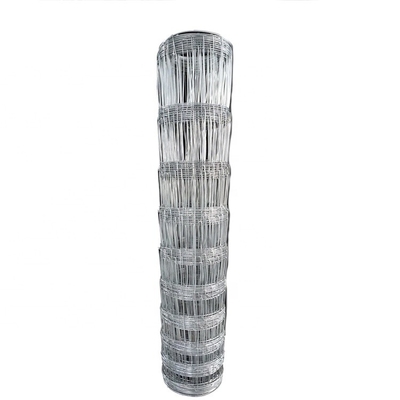 Unbeatable Livestock Control Galvanized Wire Mesh Cattle Fence with Metal Frame and 10/15/20/25cm Vertical Wire Spacing
