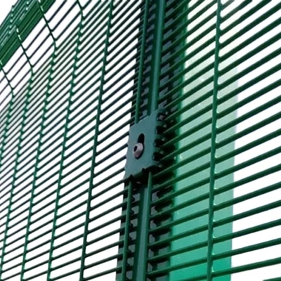 Iron Weather-Resistant Shield Tensile 358 Security Fence for Harsh Outdoor Environments and Conditions