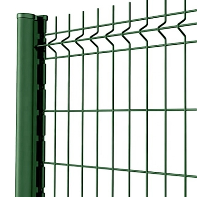 3D Welded Wire Mesh Fence with Enhanced Visibility Galvanized and PVC Coated Decorative Outdoor Shield