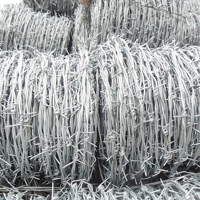 Galvanized Security Fencing Barbed Wire for Agricultural and Industrial 1.6mm Wire Diameter Barbed Point 4 Long-Lasting