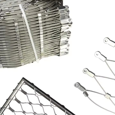 Outdoor Protecting Mesh Stainless Steel Wire Rope Net for Long-Lasting Rust Resistance