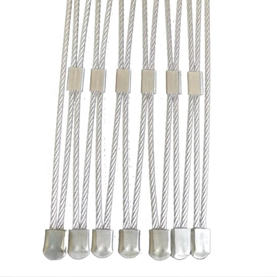 304 Stainless Steel Wire Rope Safety Net Ideal for Climbing Plants Mesh Size 20mm to 200mm Durable Ferrule Style Weave