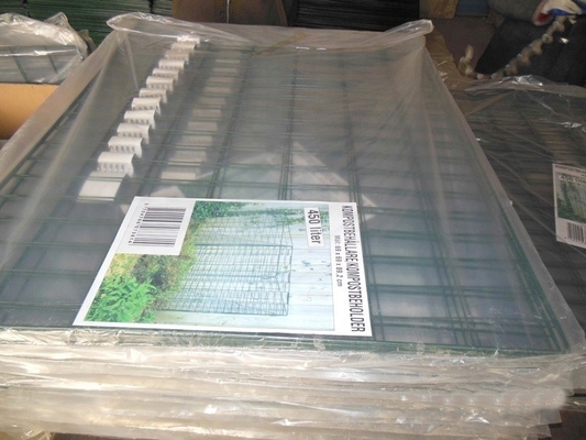 Convenient Storage Bucket Mesh Compost Bin for Urban Green Spaces A Space-Saving Solution