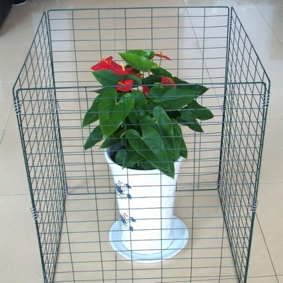 Rust-Resistant Coating and 2.0mm/4.0mm Wire Make Home Composting Easy with Rectangular Wire Mesh Compost Bin