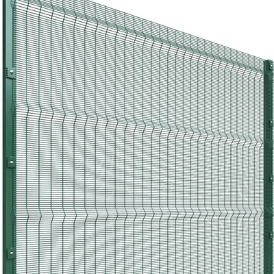 3m Panel Width PVC/Powder Coated Enhanced Visibility 358 Anti-Climb Fence for Industrial Security