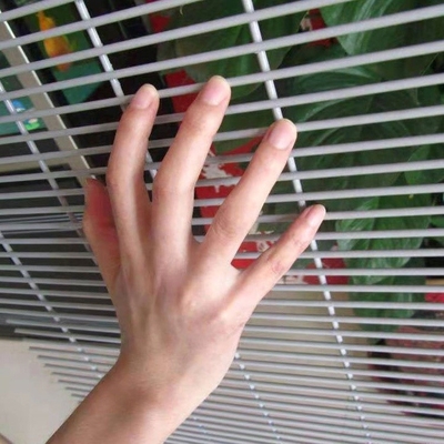 3m Panel Width PVC/Powder Coated Enhanced Visibility 358 Anti-Climb Fence for Industrial Security