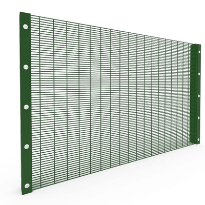 3m Panel Width PVC/Powder Coated Enhanced Visibility 358 Anti-Climb Fence for Industrial Security