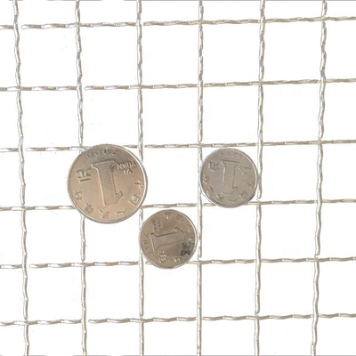 Architectural Screen Woven Iron Grill Aluminum Crimped Wire Mesh for Ceiling Welding Processing Service