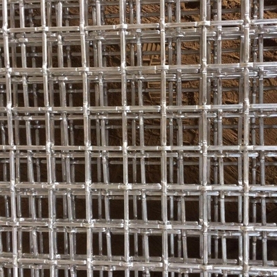 Architectural Screen Woven Iron Grill Aluminum Crimped Wire Mesh for Ceiling Welding Processing Service