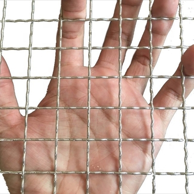 Protecting Mesh Robust Versatile Industrial Grade Crimped Wire Mesh for Construction Projects