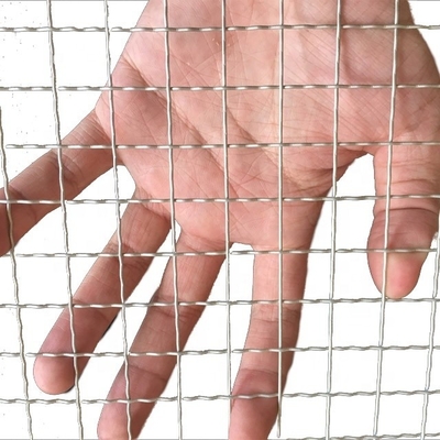Galvanized Steel Wire Decorative Intricate Design Security Crimped Wire Mesh for Secure Fencing