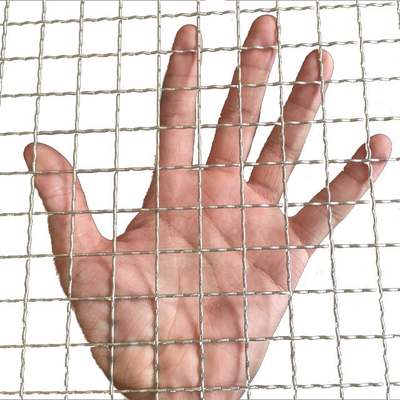 Galvanized Steel Wire Decorative Intricate Design Security Crimped Wire Mesh for Secure Fencing