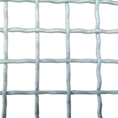 Twill Weave Protecting Mesh Custom Sized Woven Grill Netting Galvanized Marine Crimped Wire Mesh for Stairway