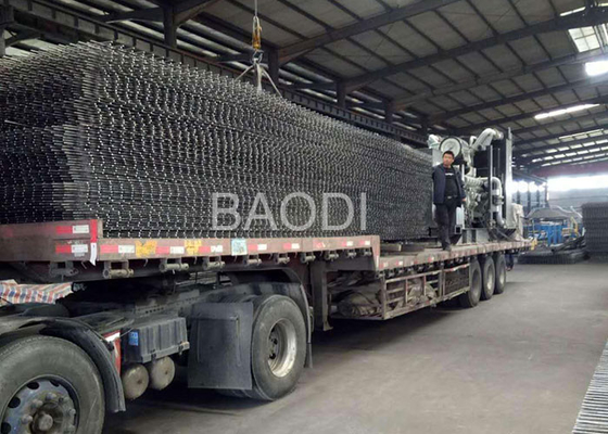 Welded Concrete Metal Mesh , Square Grid Wire Mesh Concrete Reinforcement Sizes