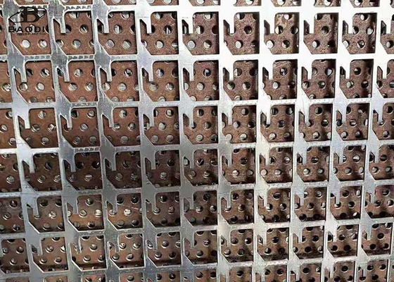 Sheet Thickness 0.5-3.5mm Square Hole Perforated Metal Mesh