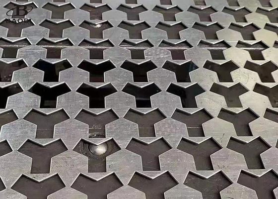 Sheet Thickness 0.5-3.5mm Square Hole Perforated Metal Mesh
