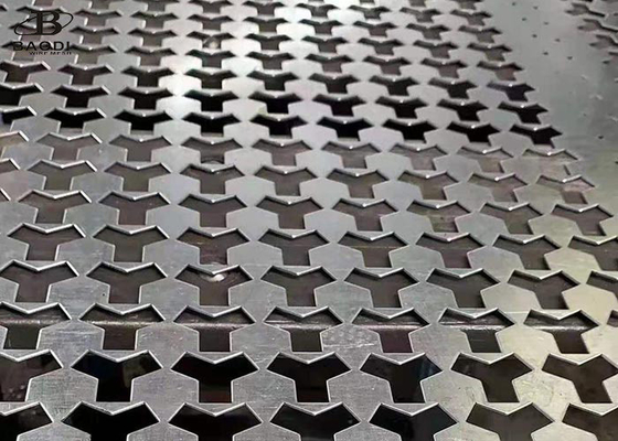 Sheet Thickness 0.5-3.5mm Square Hole Perforated Metal Mesh