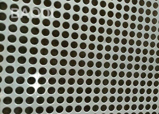 Length 2M Round Hole Punching SS316 Perforated Metal Mesh Net Mining Filter