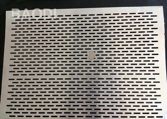 Aluminum Stainless Steel Width 1M Perforated Wire Mesh Construction Screen