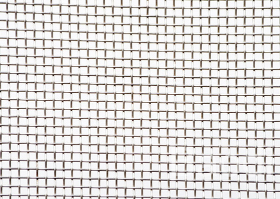 Aluminum Decorative Architecture Crimped Wire Mesh Odm Square Woven