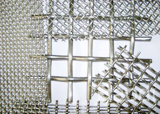 Oem 1.25mm Stainless Steel Crimped Wire Mesh Corrosion Resistant
