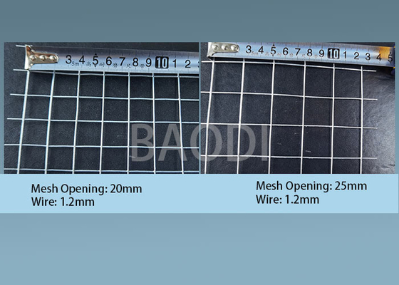 Wire Netting Screen 2x2 Galvanized Welded Wire Mesh Mining 2m Width