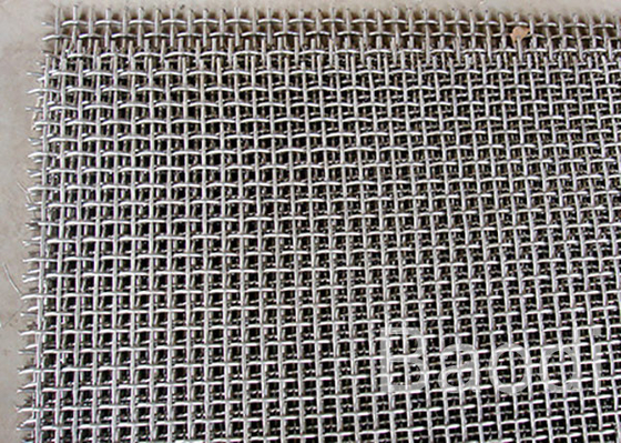 Mining Plain Weave Crimped Mesh Galvanized Wire