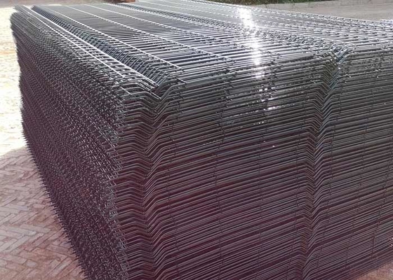 8 Ft Wire Mesh Security Fencing Welded Iron Pvc Coated Square Grid