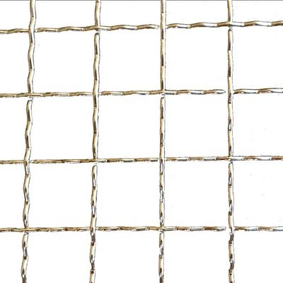 Galvanized Steel Wire Decorative Intricate Design Security Crimped Wire Mesh for Secure Fencing